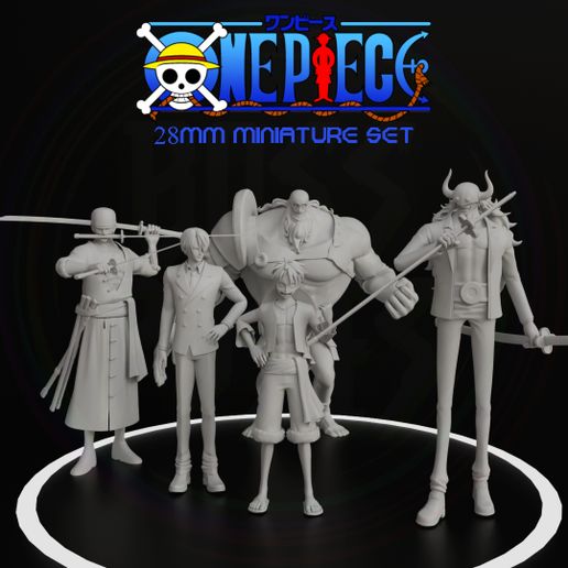 ONE PIECE - 28MM MINIATURE SET