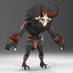 1.jpg Fichier STL Hilichurls - Genshin Impact・Objet imprimable en 3D à télécharger