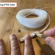 1_Cutting_Tube.jpg Hotend PTFE tube trimmer for PRUSA i3 MK2.5S/MK3S/MK3S+