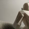 IMG20200710184705.jpg Free STL file Low poly Yeti / Bigfoot・3D printing design to download