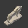 I12.jpg Low Poly Lion Statue --  Ready for 3D Printing