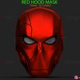 001.jpg Red Hood Mask - TITANS season 3 - DC comics Cosplay 3D print model