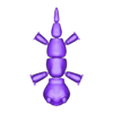 Lizard.stl Flexible Smiling Gecko