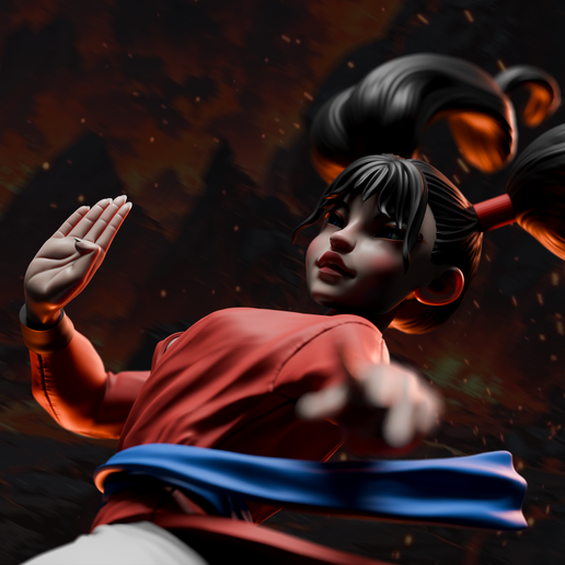 Kimiko様 ♀️ Adult Kimiko - Xiaolin Showdown・ STL File for 3D printing・Cults
