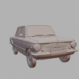 6.png ZAZ-968 (Zaporozhets) Classic Soviet Compact Car – Detailed 3D Printable Model