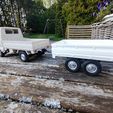 IMG_20230504_193703.jpg Keitruck D12 WPL 1/16 mini truck short trailer and beer can holders