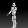 screenshot.401.jpg STAR WARS .STL The Clone Wars OBJ. Clone Trooper phase 1 and 2 3d KENNER STYLE ACTION FIGURE.