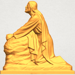 A01.png Fichier 3D gratuit Jésus 07・Modèle pour impression 3D à télécharger