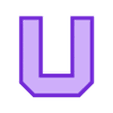 UM.stl Letters and Numbers ROBOCOP | Logo