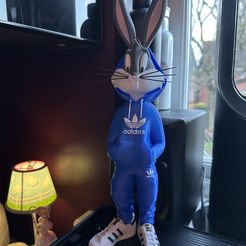 Bugs bunny urban vibes Fan art (multiparts/3mf)