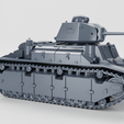 4.png Renault Char D2 model 1938 with APX-4 turret (France, WW2)