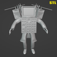 Tv-Man_STL_2.png 泰坦电视人（升级版）Skibidi 马桶。泰坦雕塑