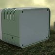 foterm2.JPG Fallout Wall Style Termal Case to hold Raspberry PI & 3.5" Screen Vented