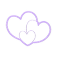 heart6.stl #valentine Bundle of 10 Heart designs Cookie Cutters
