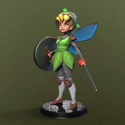 render.1.png [Lorcana] "Tinker bell - Tiny Tactician" (Unsupported)
