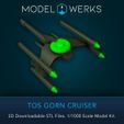 Gorn-Graphic-1.jpg TOS Gorn Cruiser 1/1000 Scale