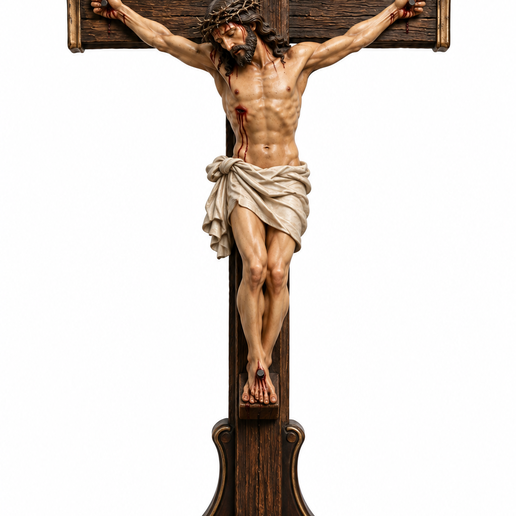 cruz com imagem do nosso senhor Jesus cristo
