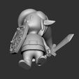 Link_single.jpg Fichier STL Lien vers la légende de Zelda Firgure・Objet pour imprimante 3D à télécharger