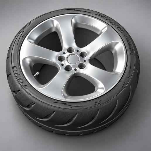 BWM style 132 with toyo tires (for 3d print)