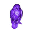 Raven.stl Mystical Raven Minimalist Sculpture