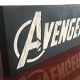 IMG_3779.JPG Avengers Lamp - Marvel Lithophane