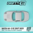 4.jpg MAZDA MX-5 body for 1:43 scale rc drift chassis