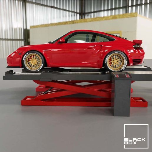 a5.jpg Diorama: Wheel Alignment Lift for RC and Diecast