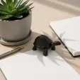 low-poly-turtle-9.webp Geometric Tortoise Sculpture – Modern Polygonal Design