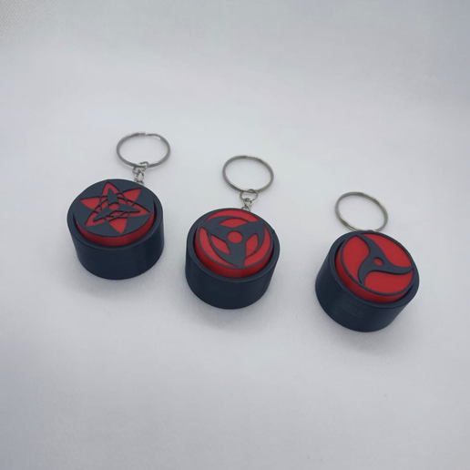 2.2.png SHARINGAN CLICKER KEYCHAIN (STL / 3MF)