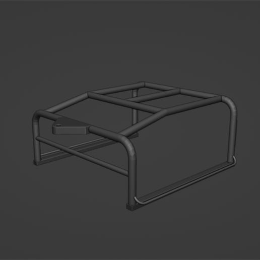 Rear Tubular Cage for Military or Patrol Pickup