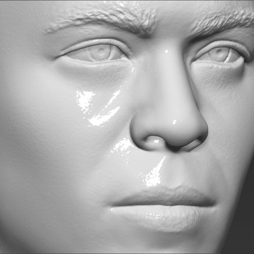 16.jpg 3D file Ronaldo Nazario Brazil bust 3D printing ready stl obj formats・3D printable model to download, PrintedReality
