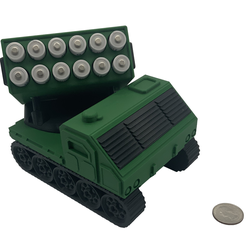 IMG_6634.png STL file GameUp MLRS Battery holder (AA size)・3D print design to download