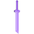 Noctilame.obj Noctilame dagger,cosplay,Sword,épée