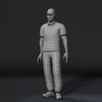 5.jpg Animated Gang Man-Rigged 3d game character Low-poly 3D model