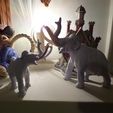 P1090027.jpg Ivory Fantasy Mammoth, Columbian Prehistoric Elephant- paintable model & 2 color print