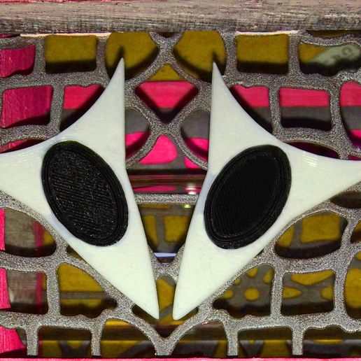 Fishtail OVAL -Pick by eXimienTa enetvOnAir pua de guitarra electrica - 3D model önizlemesi