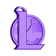 Lol_Logo.stl League of Legends Logo Keychain