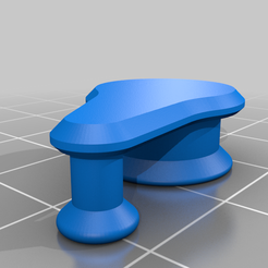 ManfrottoClipPlug.png Free 3D file Manfrotto 410 gear head clip・Object to download and to 3D print