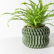 DSC03191.jpg The Rydan Planter Pot with Drainage Tray & Stand: Modern and Unique Home Decor for Plants and Succulents  | STL File
