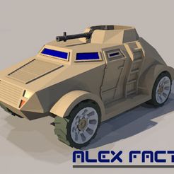 armoured car with turret.jpg Armoured vehicle with turret