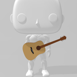 0bbf015eae1b3322fb094a98accf5043.png Файл STL Акустическая гитара Funko・Дизайн 3D-печати для загрузки3D