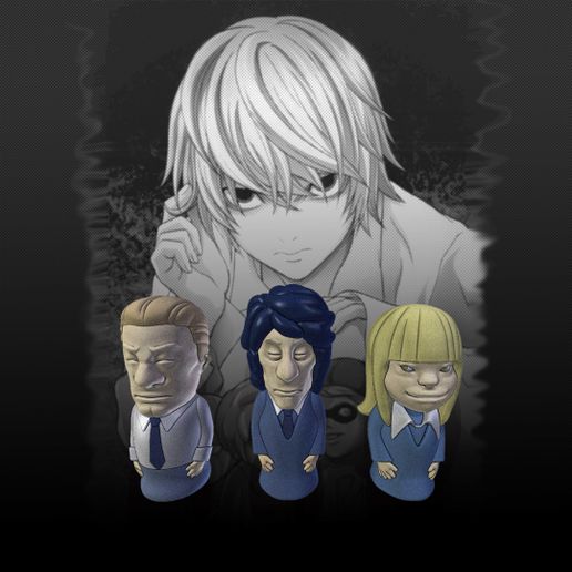 NEAR TOYS -Pack_02: Death Note- PSK 3D model