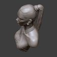 20.jpg Bella Hadid portrait sculpture 3D print model