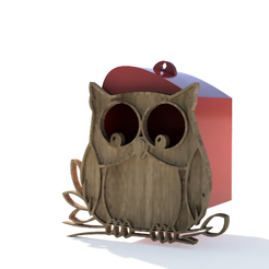 budka1.png Simple birdhouse owl