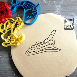 Space shuttle_etsy.jpg Space Shuttle Cookie Cutter