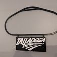 PXL_20240105_232547002.jpg Talladega Superspeedway Track Map With Nameplate
