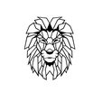 leon-1-v2.png Minimalist Geometric Lion Painting