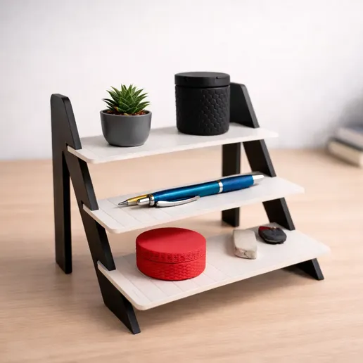 Mini 3-Tier Desk Shelf Organizer
