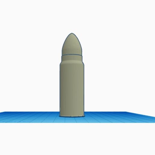 Bullet Lighter 3D model