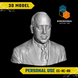 CS-Lewis-Personal.png 3D Model of C.S. Lewis - High-Quality STL File for 3D Printing (PERSONAL USE)